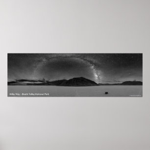 Poster Galaxie de la Voie Lactée - Parc national de la Va