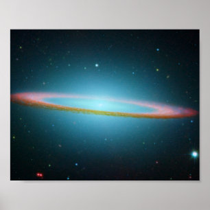 Poster Galaxie de sombrero - M104 - affiche/copie