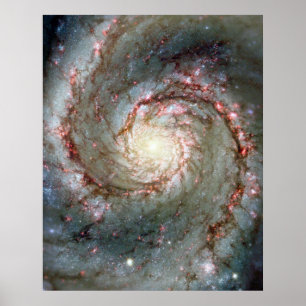 Poster Galaxie de tourbillon