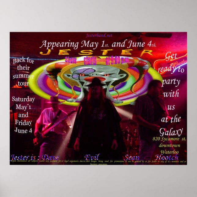 Poster galaxie gig plus grand (Devant)