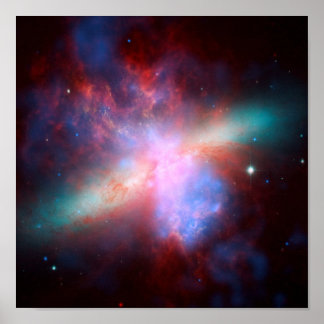Poster Galaxie M82