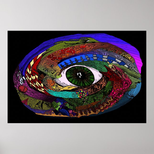 Poster Galaxie Mind Warp (Devant)