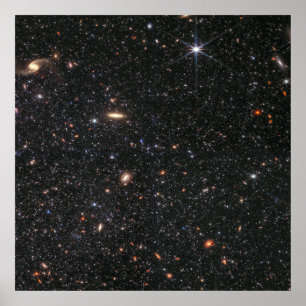 Poster Galaxie naine WLM NIRCam JWST