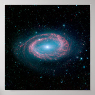Poster Galaxie NGC 4725