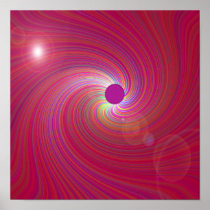 Poster Galaxie rose.....