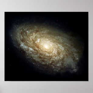 Poster Galaxie Spirale Dusty