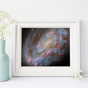 Poster Galaxie spirale intermédiaire NGC 4654 10x8