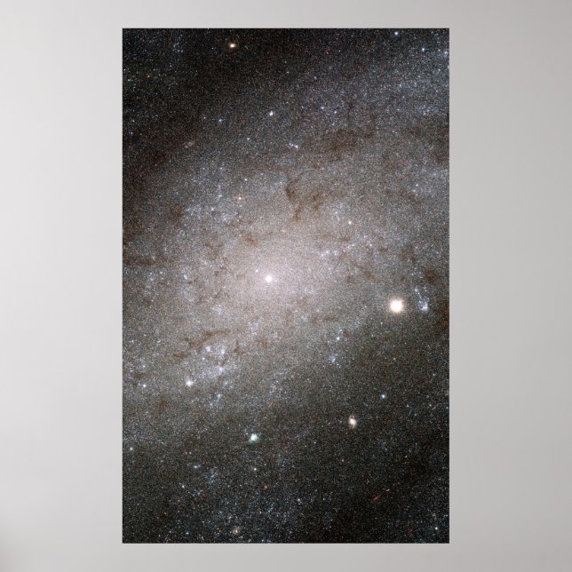 Poster Galaxie spirale NGC 300. (Devant)