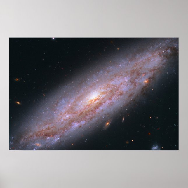 Poster Galaxie Spirale Ngc 3972. (Devant)