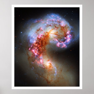 Poster Galaxies des Antennes