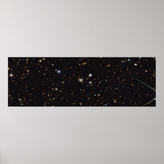 Poster Galaxies multilongueurs Panorama | Hubble & JWST