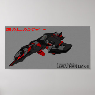 Poster Galaxy Leviathan LMK III (qualité inférieur