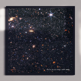 Poster Galaxy naine WLM James Webb Telescope spatial Hi-R