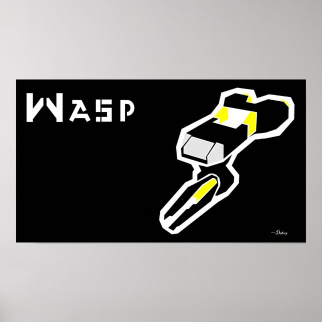 Poster Galaxy Wasp (Devant)