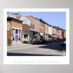 Poster Galena, IL