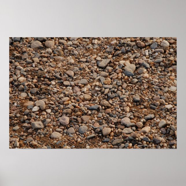 Poster galets - Pebbles (Devant)