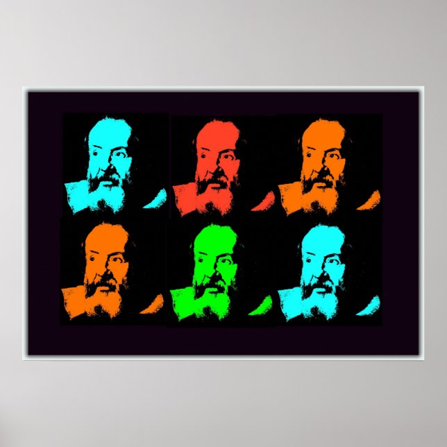 Poster Galileo Collage (Devant)