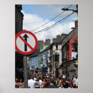 Poster Galway, Irlande