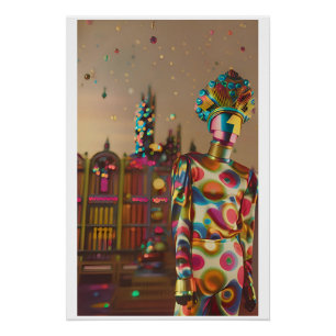 Poster Gambit de la reine