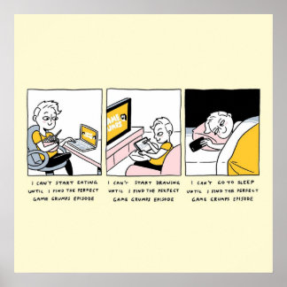 Poster Game Grumps amour