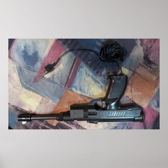 Poster Game Over à l'arcade, Gamer Gun (Devant)