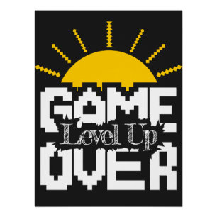 Poster Game Over : Ressuscitez les anciens jeux, améliore