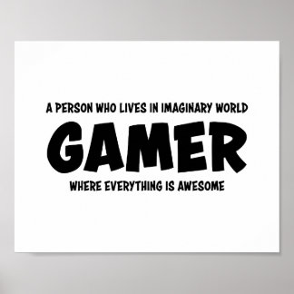 POSTER GAMER