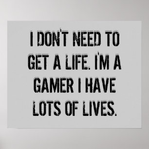 Poster Gamer