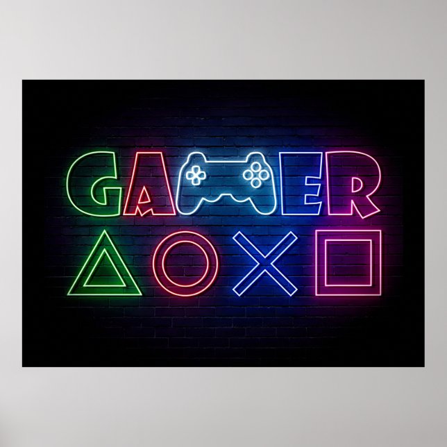 Poster Gamer Gift (Devant)