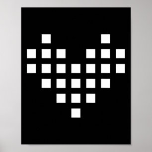 Poster Gamer Girl Retro Jeux Vidéo Gamer Streamer Strea