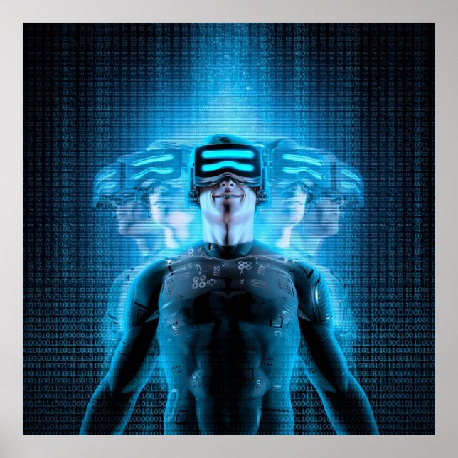 Poster Gamer infini (Devant)