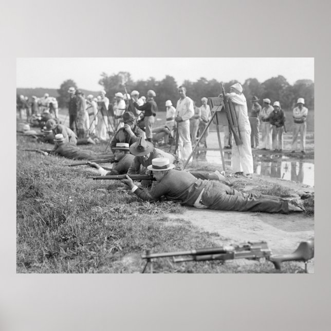 Poster Gamme de fusils : 1917 (Devant)