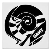 GAMY® Logo Noir