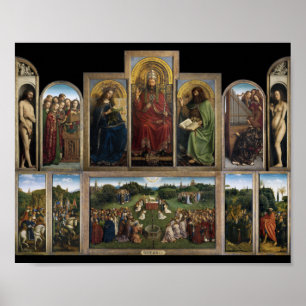 Poster Gand Altarpiece, Van Eyck Brothers
