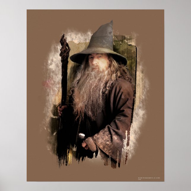 Poster Gandalf Avec Personnel (Devant)