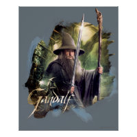 Gandalf Avec Personnel Et Épée