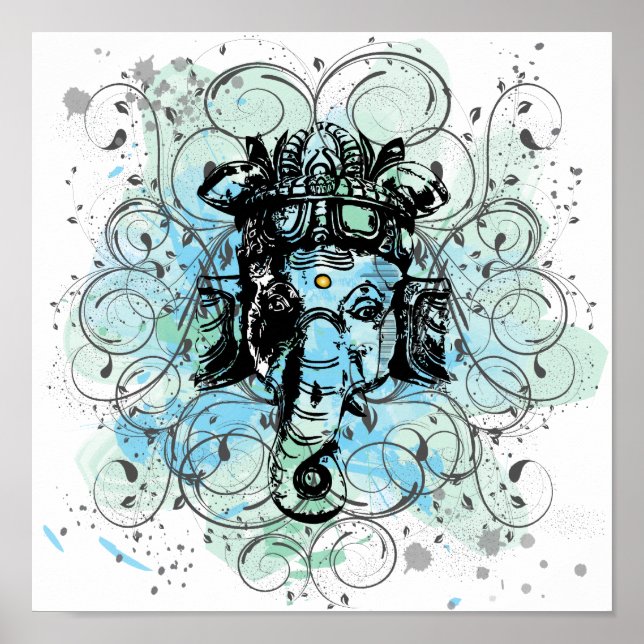 Poster Ganesh (Devant)