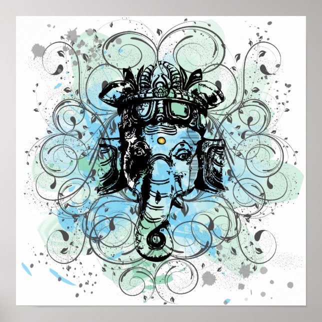 Poster Ganesh (Devant)