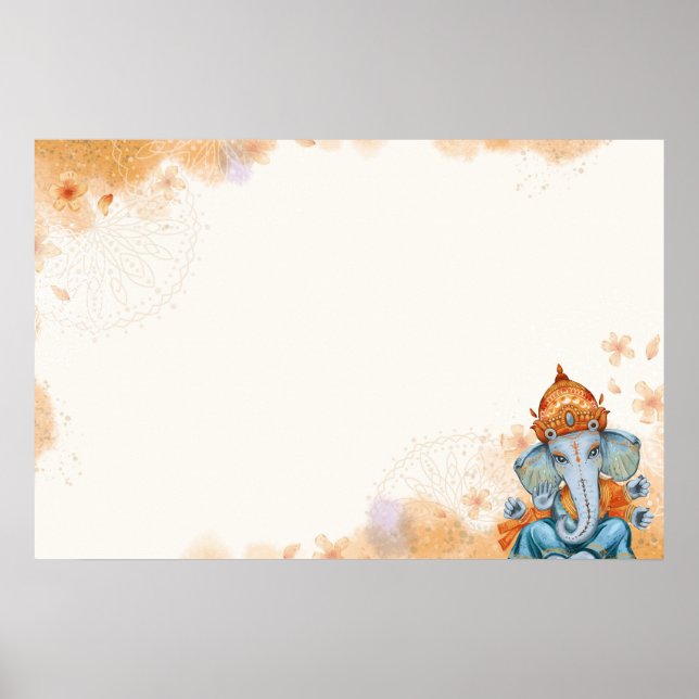 Poster Ganesh (Devant)