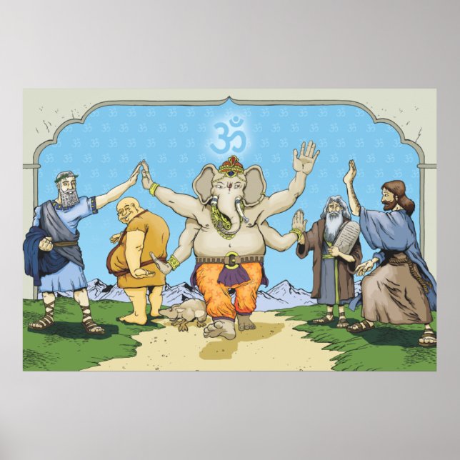 POSTER GANESH ET AMIS (Devant)