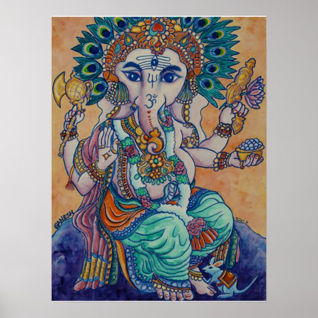 Poster Ganesha (Devant)