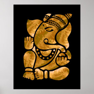 Poster Ganesha Painting