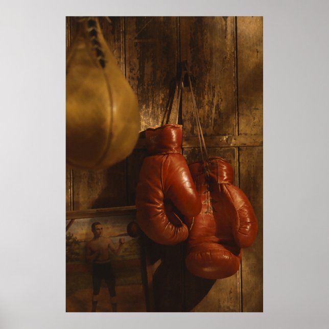 Poster Gants de boxe (Devant)