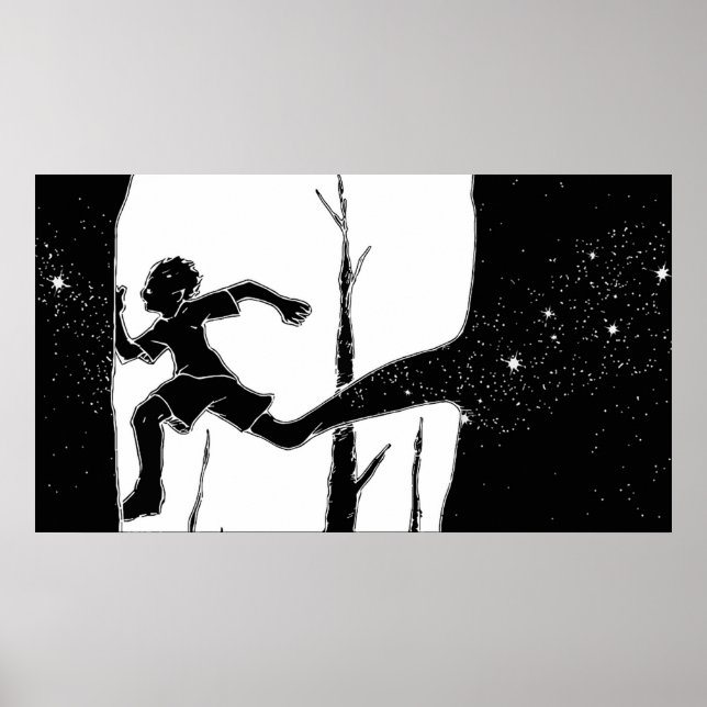 Poster Garçon en cours (Devant)