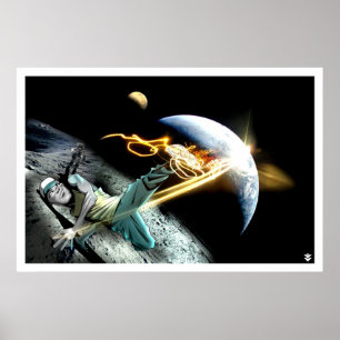 Poster Garçon intergalactique