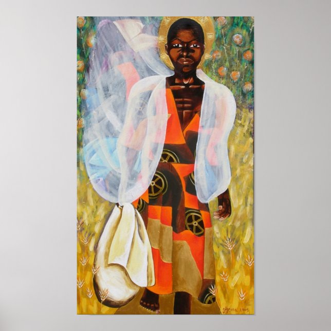 Poster garçon nigerian (Devant)