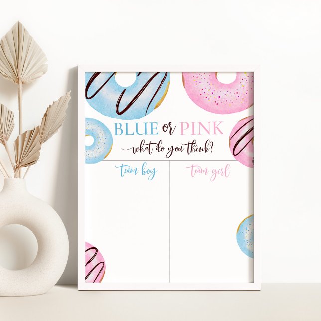 Poster Garçon ou fille que nous ne connaissons pas le gen (Créateur téléchargé)