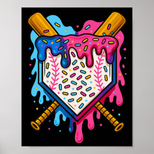 Poster Garçons Bysebyll Crème Glacée Dégoulinant Bysebyll