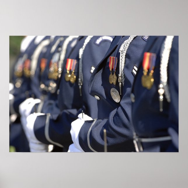 Poster Garde d'honneur de la Force aérienne (Devant)