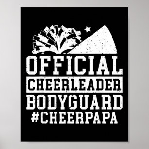 Poster Garde du corps de meneuse de claque, Papa de meneu